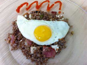 Buckwheat and Fried Egg Recipe