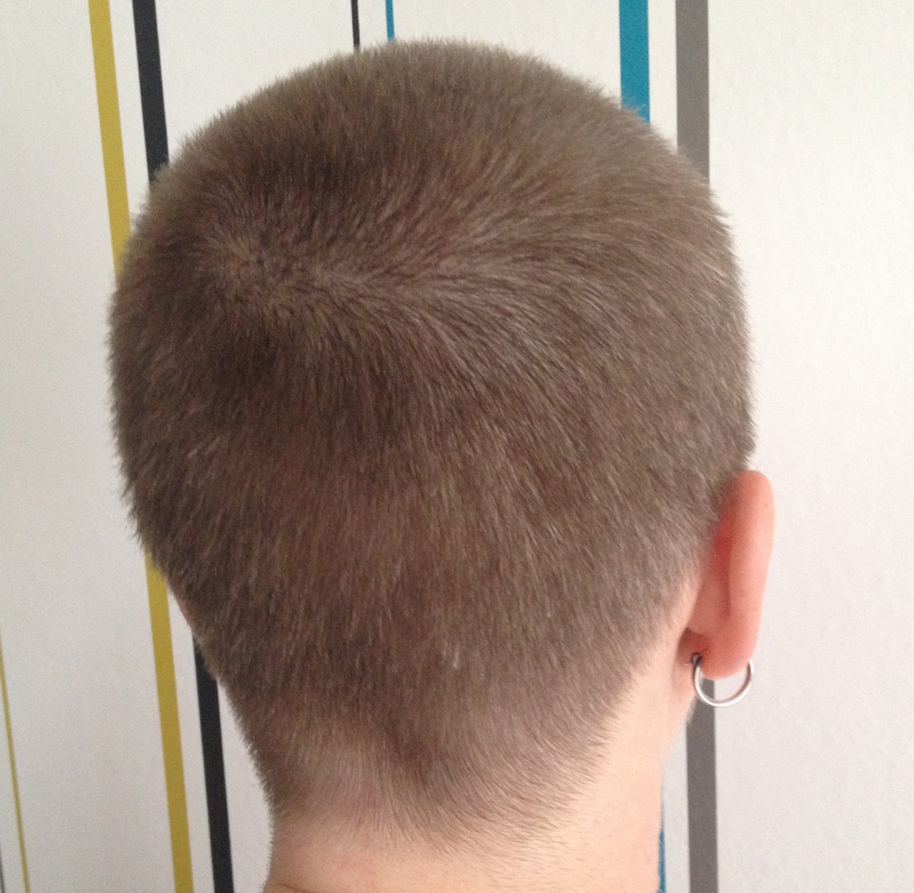 My new haircut: buzzcut #3