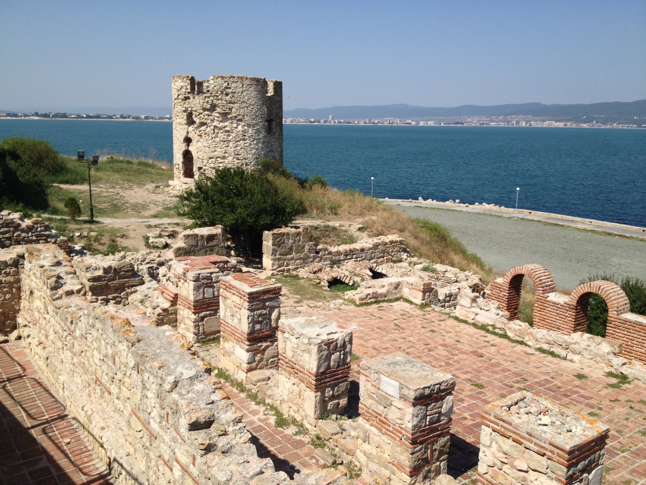 The tower and the church