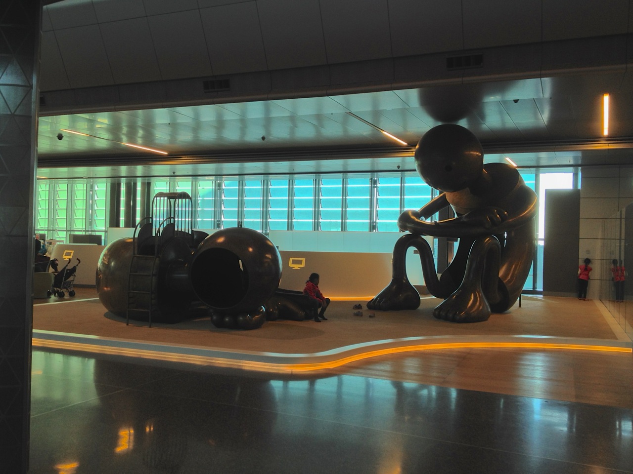 Playground sculptures by Tom Otterness