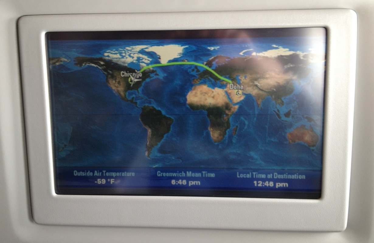 Sofia to Chicago via Doha