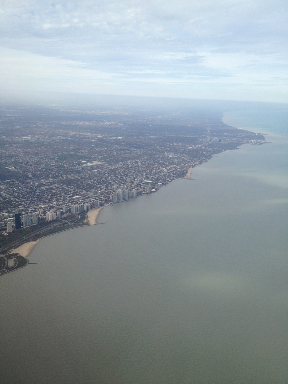 Chicago! 5 minutes till landing