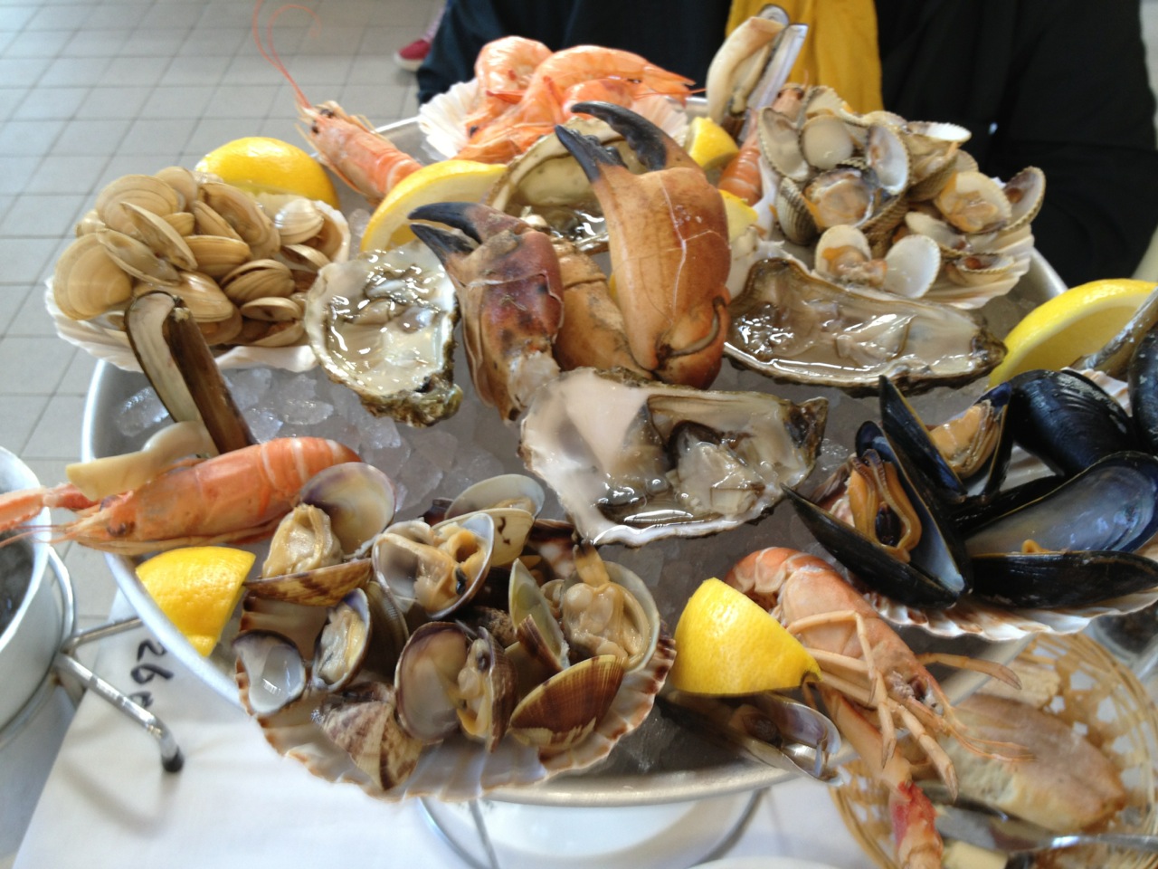 Seafood galore