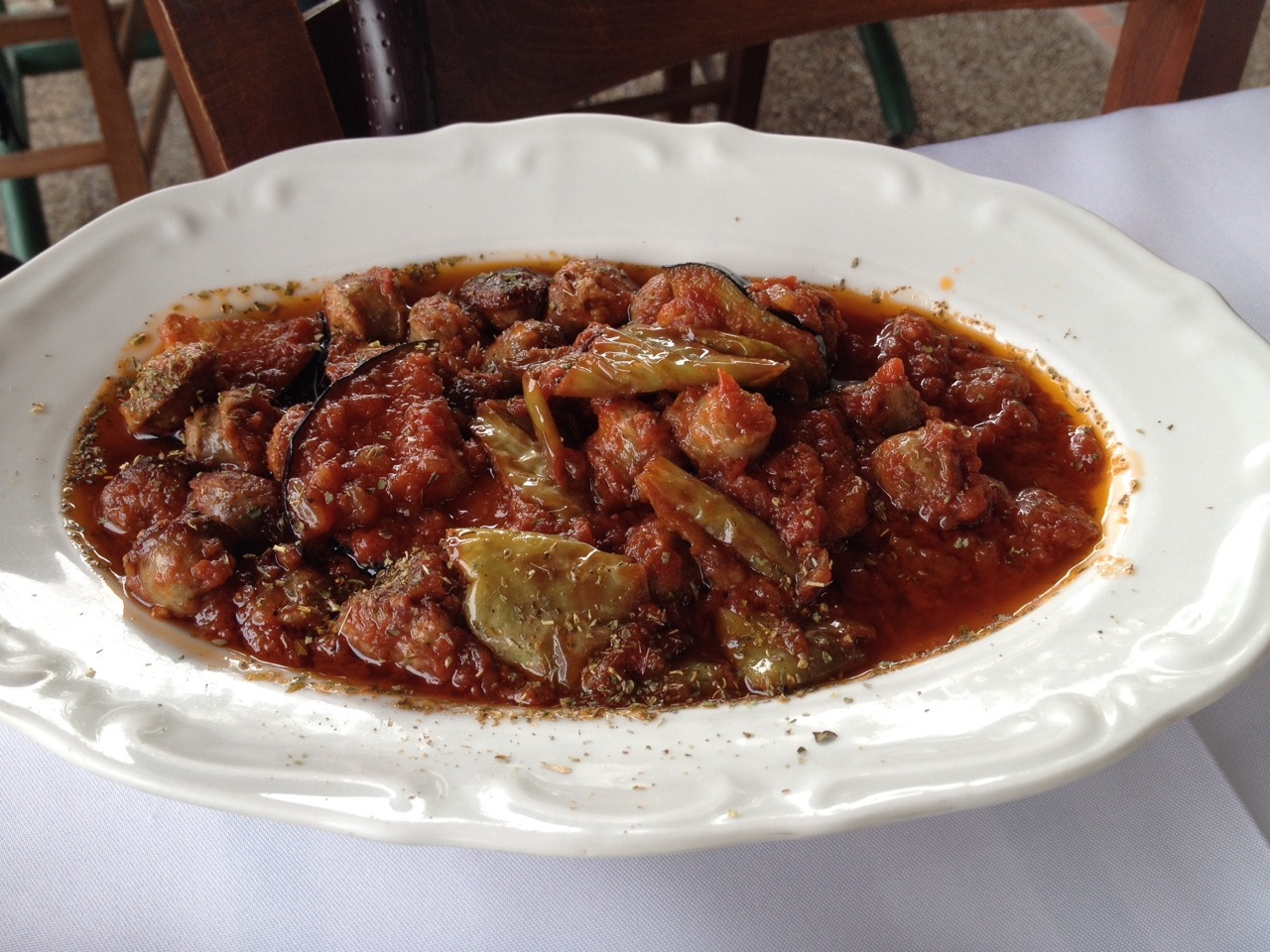 Stifado (Greek beef stew)