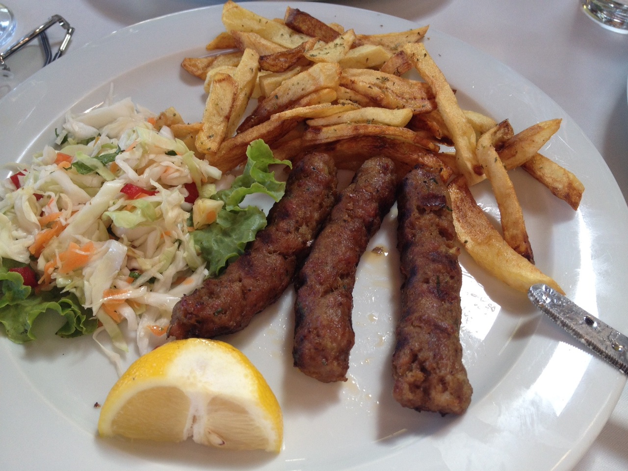 Lamb kofta kebab