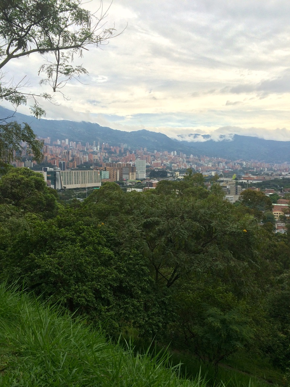 View of Medellin from Nutibara Hill