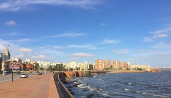 Biking Along the Rambla of Montevideo