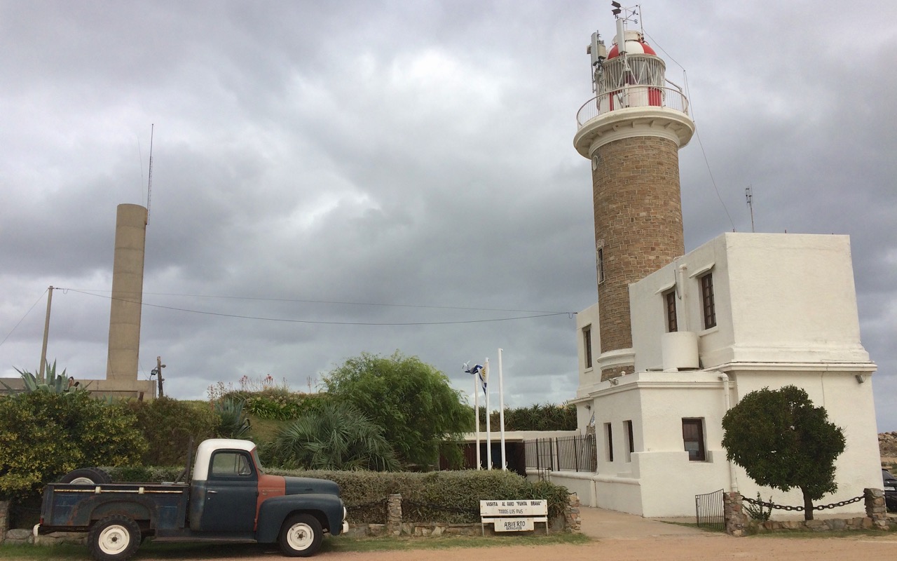 Punta Brava Lighthouse (Faro de Punta Brava), also known as Punta Carretas Lighthouse