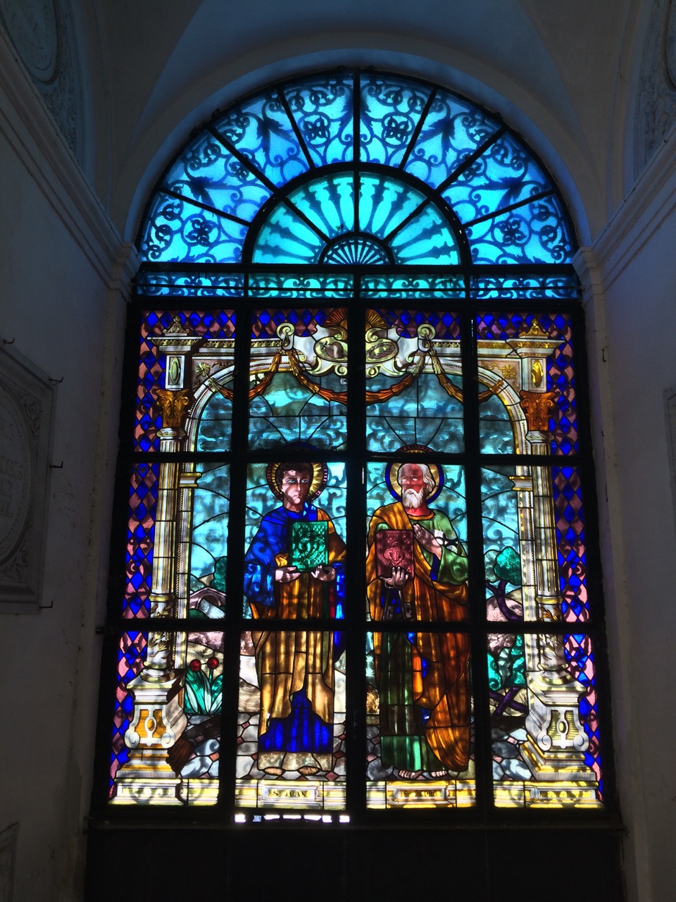 Rotunda's windows: amazing glasswork