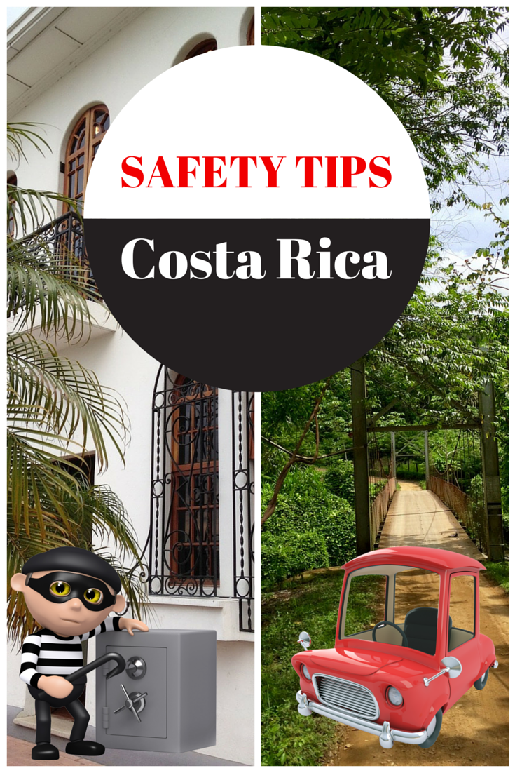 Pinterest Pin: Safety Tips in Costa Rica