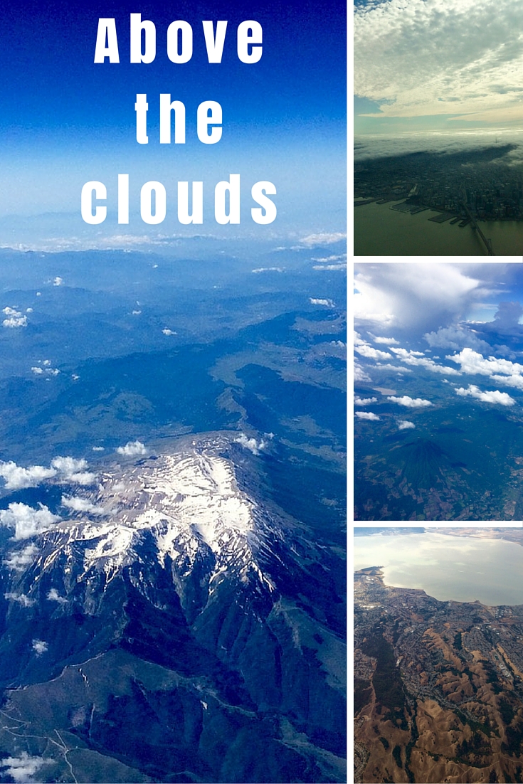 Above the clouds Pinterest Pin