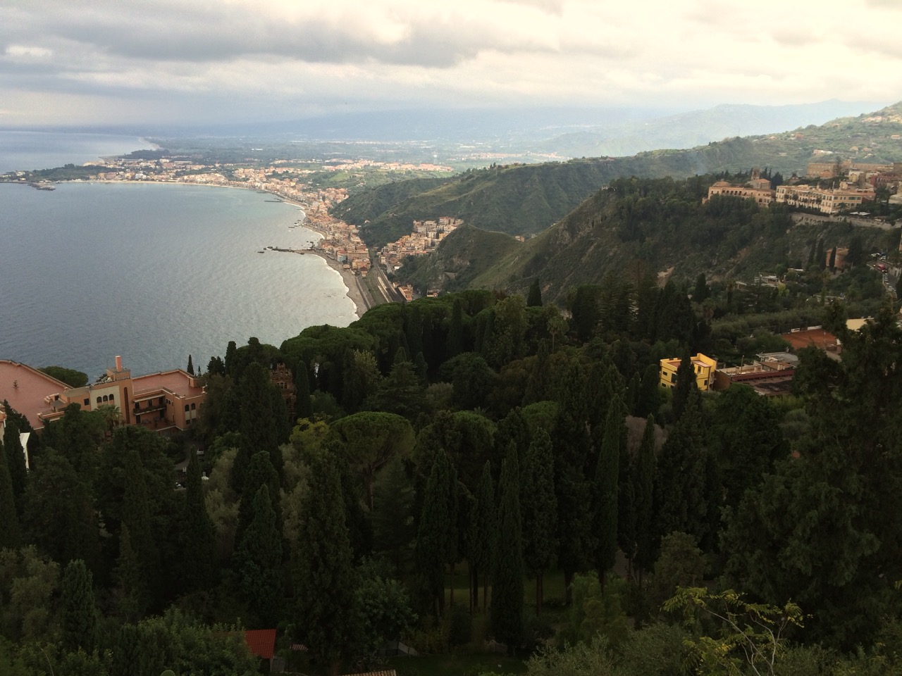 Taormina and the Bay of Naxos