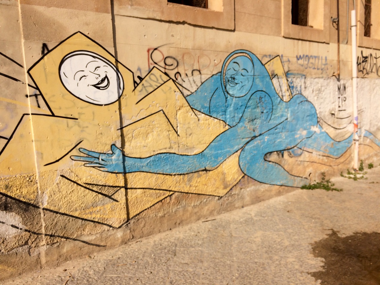 Street art by Nunzio