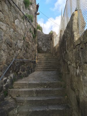 Medieval stairs