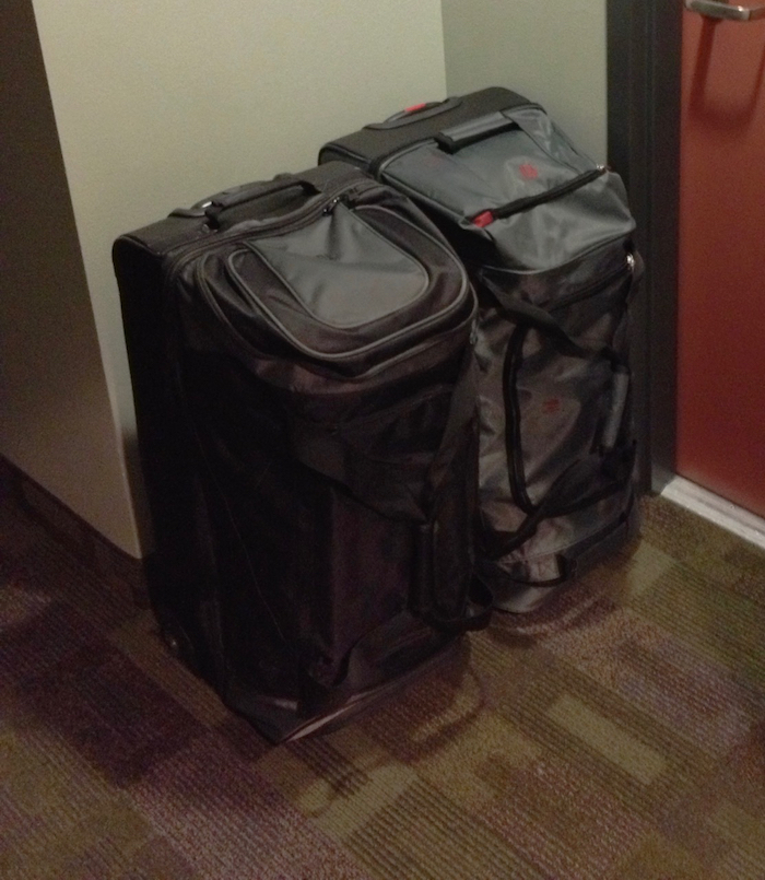 Our travel bags