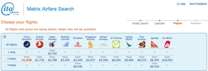 Flying with China Southern