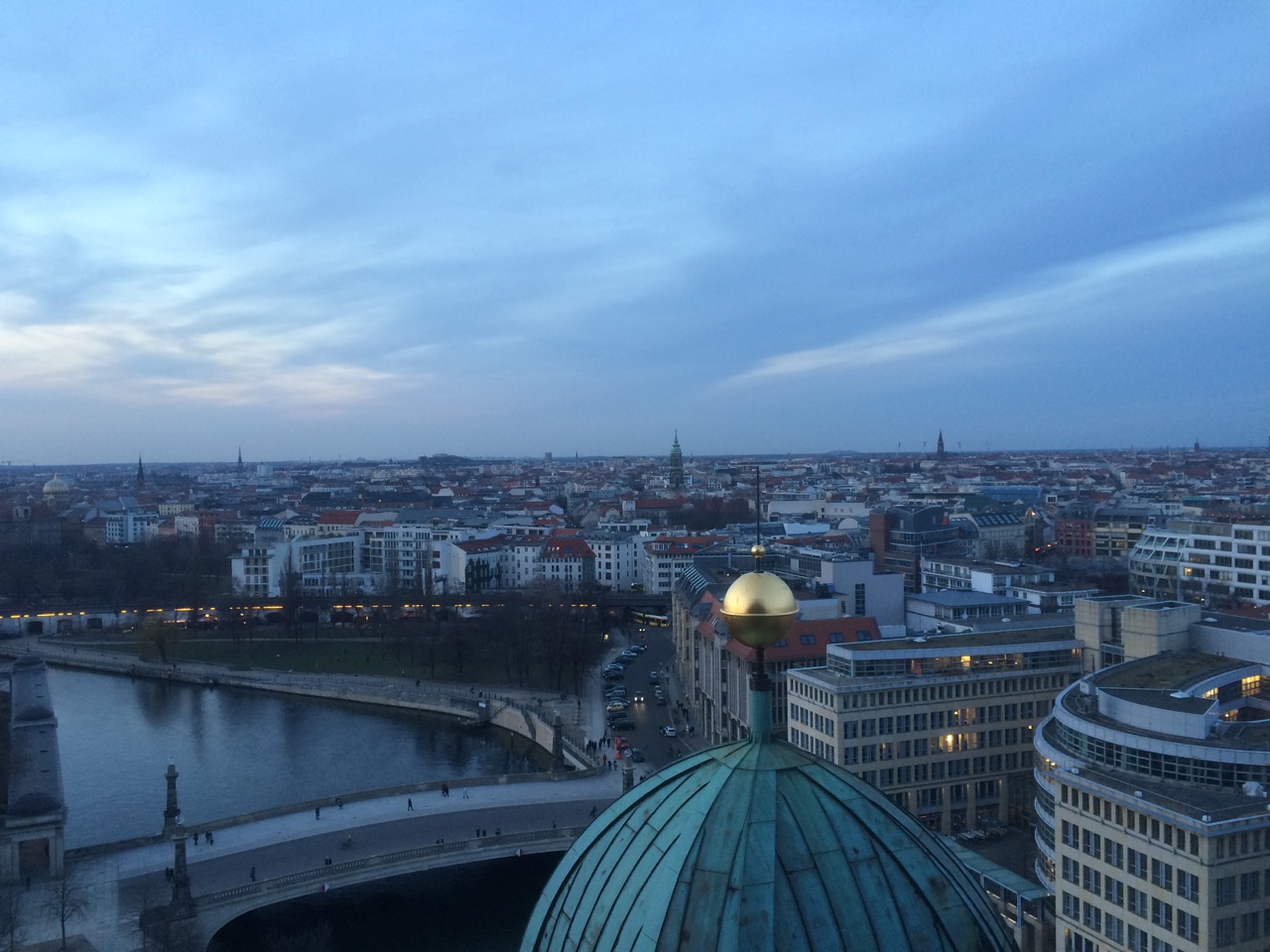 Sunset in Berlin