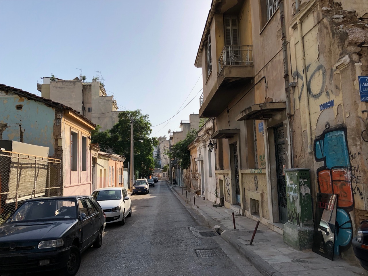 Side streets of Athens