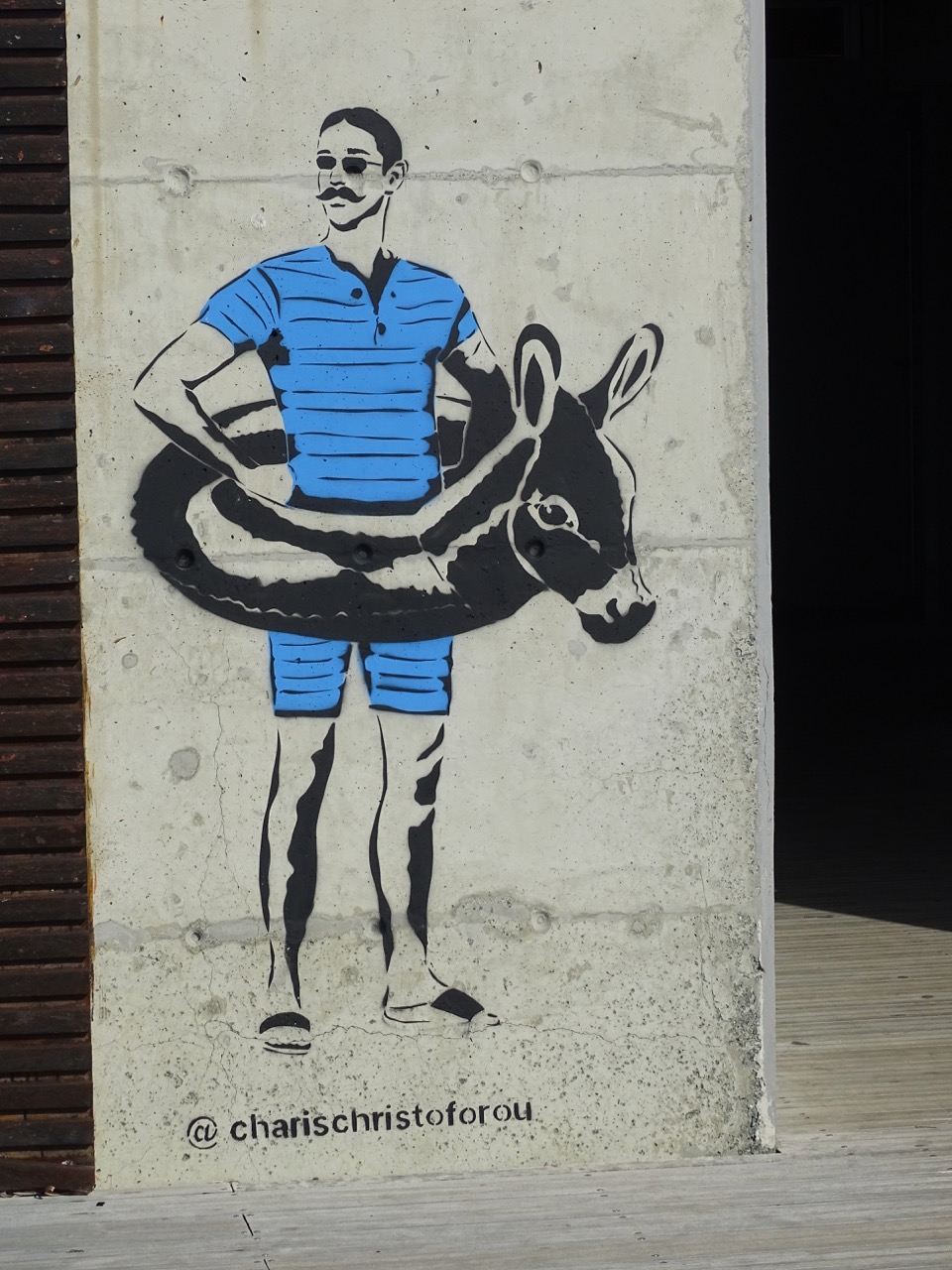 Charis Christoforou street artist