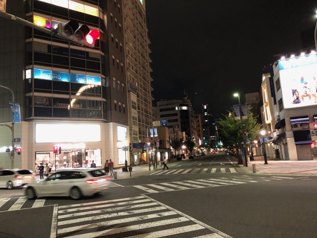 Kobe at night