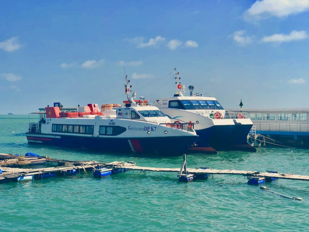 GreenLines Fast Ferry Boats In Vung Tau 