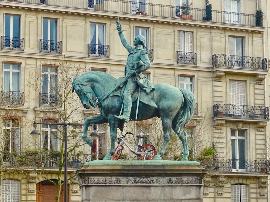 Statue of George Washington In Paris